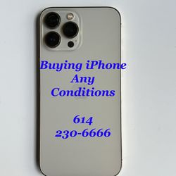 Buying iphone 12 and up any condition