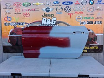 2015 2016 2017 2018 2019 2020 2021 2022 2023 FORD MUSTANG COUPE LEFT DOOR SHELL ORIGINAL USED (REPAIRED)