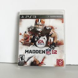 🏈 Madden NFL 12 (PS3) – Great Condition
