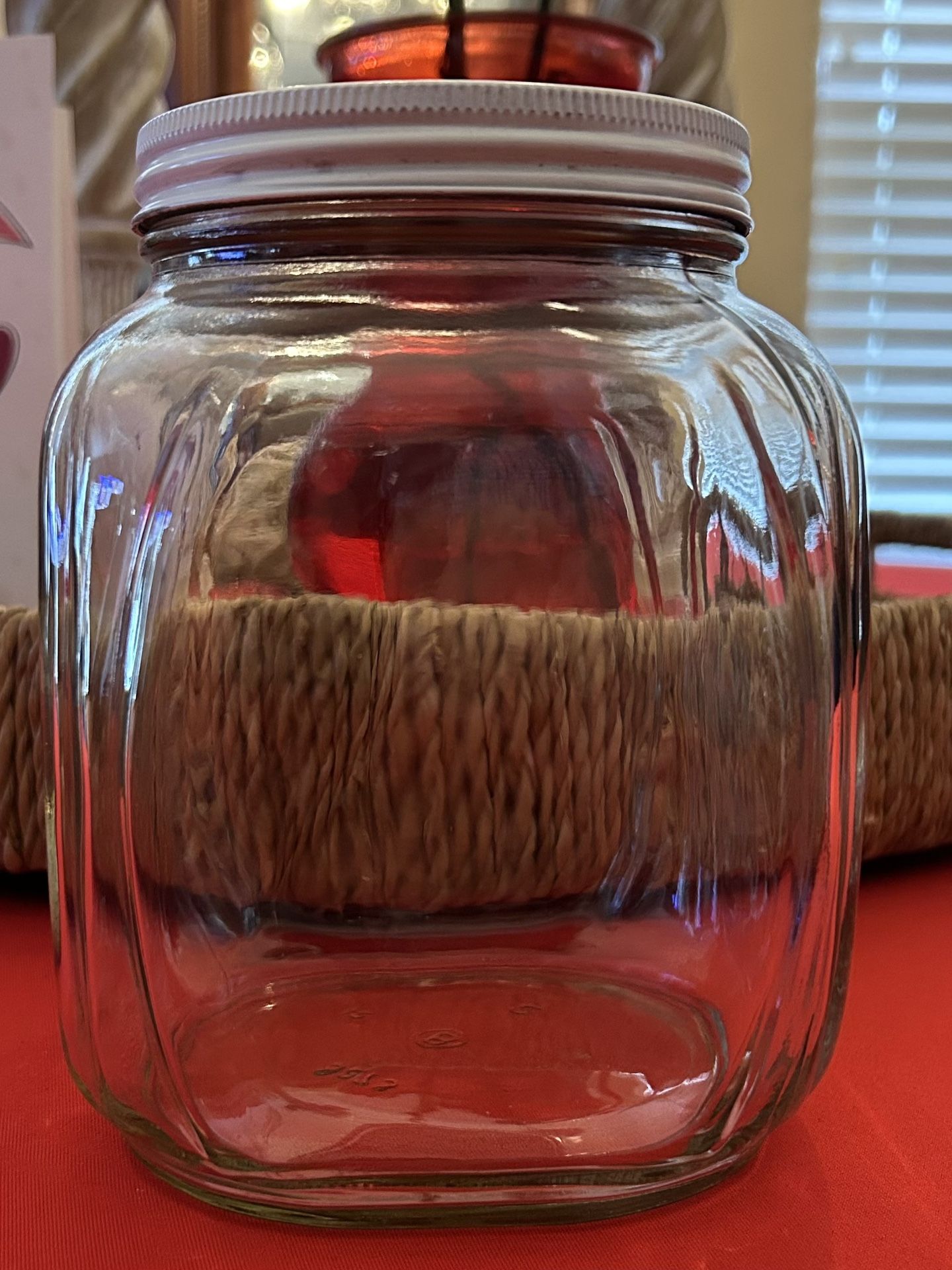 VTG Glass Storage Jar