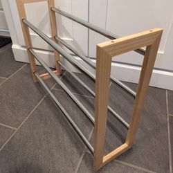 3-Tier Expandable Shoe Rack Adjustable Shoe Shelf Storage Organizer