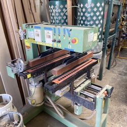 Conquest Industries Double Head 23 Spindle Line Boring