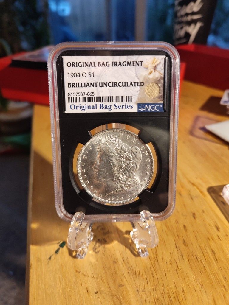 1904 O Morgan Silver Dollar
