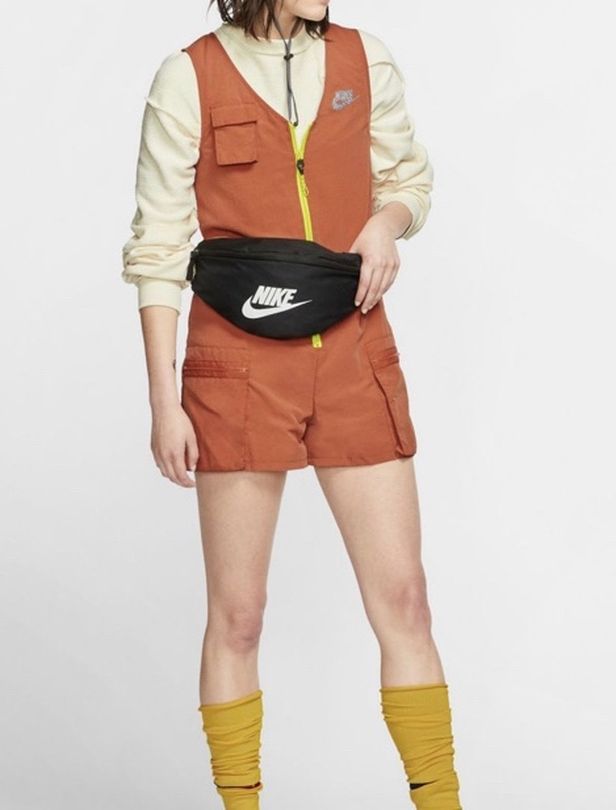 Womens Nike Sportswear Icon Clash Woven Romper CJ2291-802 Size Xl