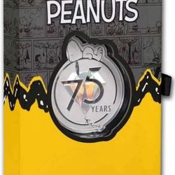 2025 Peanuts 75th Diamond Anniversary Snoopy Shaped 1 oz Silver