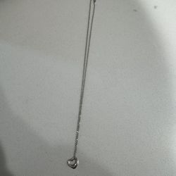 Tiffany & Co Silver Heart Necklace