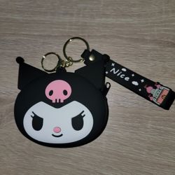 Sanrio Kuromi Silicone Coin Purse Brand New