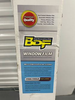 BFD Dark Window Film