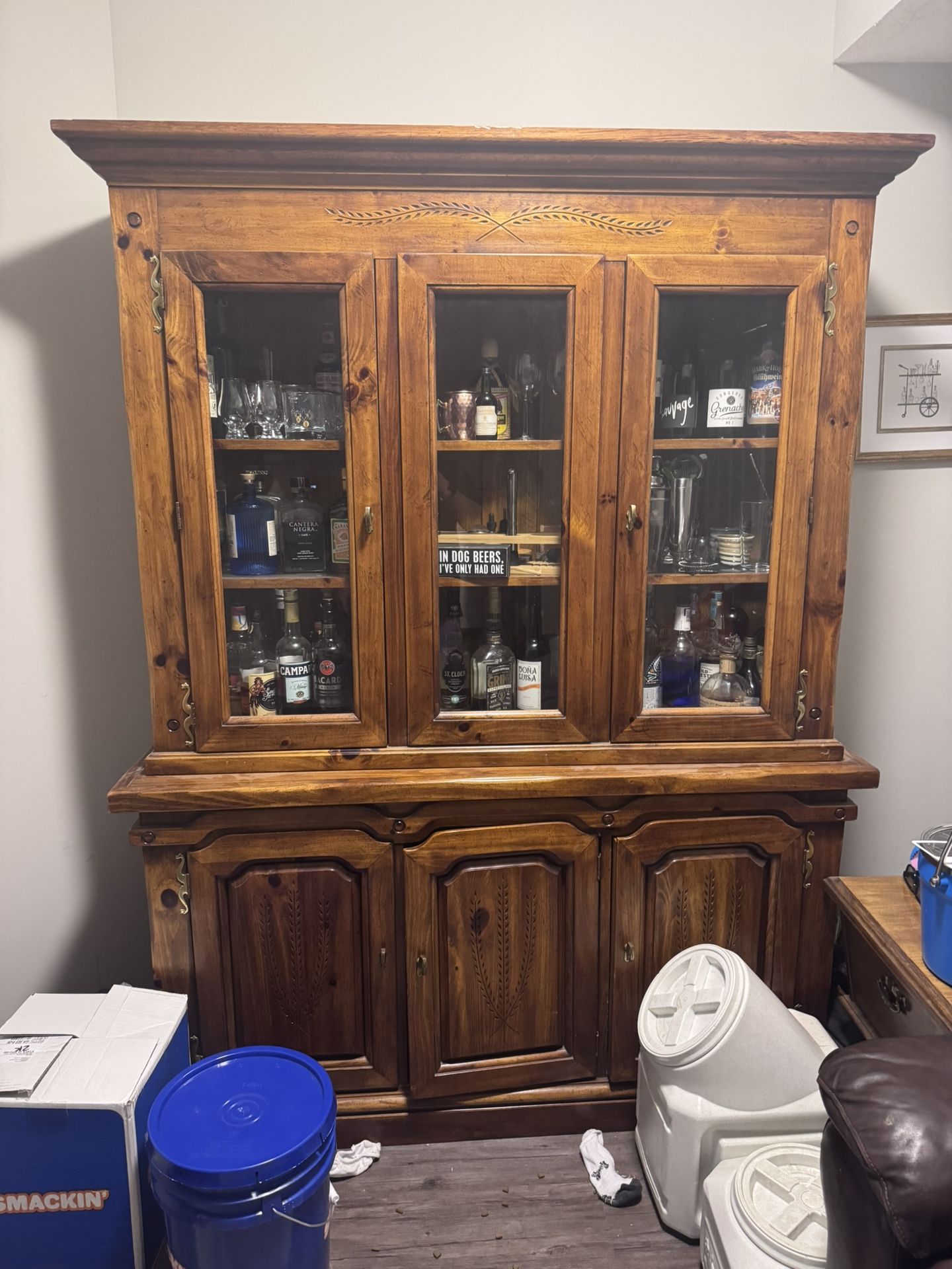 Antique liquor Cabinet