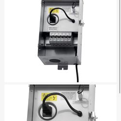 Contractor Series Transformer  Size:6" W x 6.5" H x 14" L  Model:15CS600SS The 600W Contractor Series Stainless Steel Transformer reduces standard 120