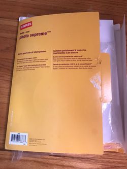 Staples photo Supreme Photo Paper Printer Paper