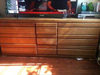 Dresser and two night stands