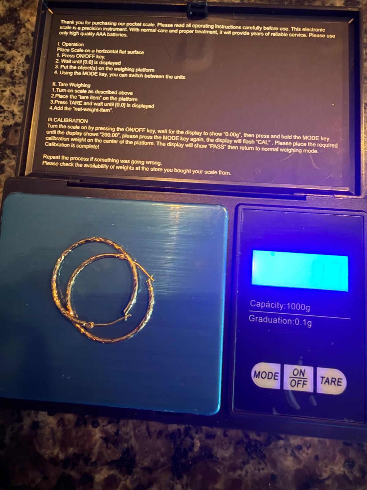 10k Gold Earrings