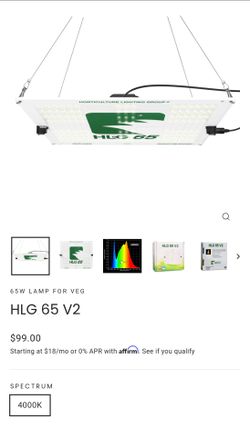 HLG 65 V2 LED Grow Light