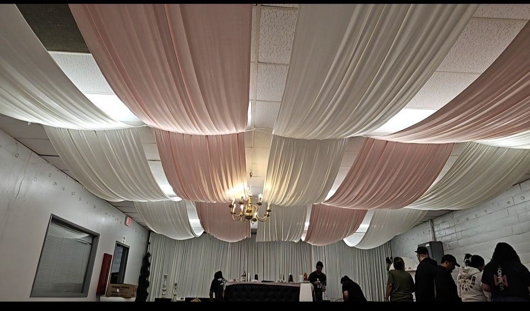 Ceiling Draping 