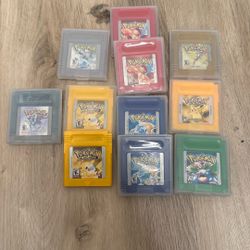 Pokémon Game boy Color Games 