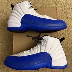 Size 9.5 (Brand new with box) - Air Jordan 12 retro blueberry