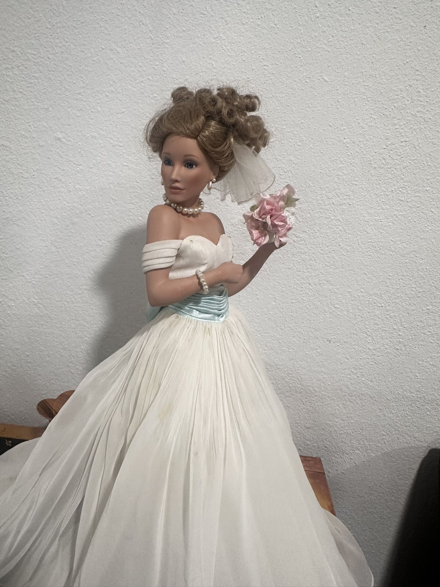Ashton Drake Wedding Porcelain Bride Doll