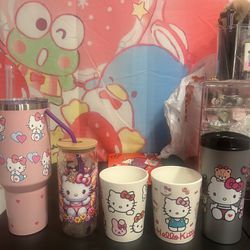 Hello Kitty Cups All For $60