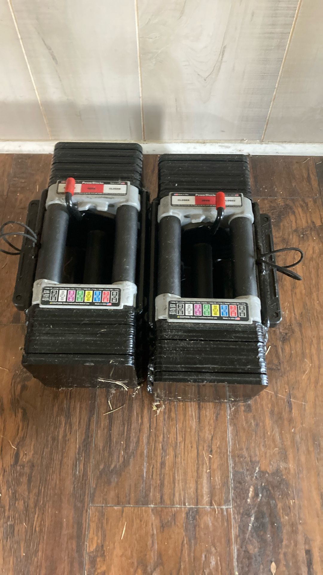 Power Block Adjustable Dumbbells