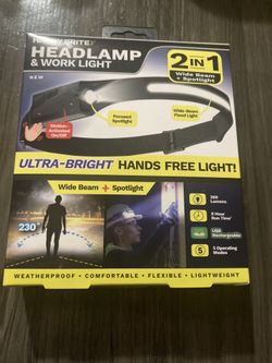HEADLAMP 2 in1
