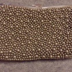 Luxurious Pearl beaded evening clutch