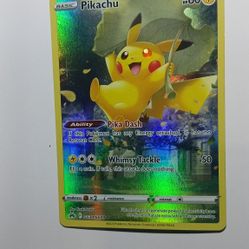 Pikachu Card