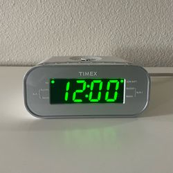 Timex Alarm Clock, Radio, and Speaker