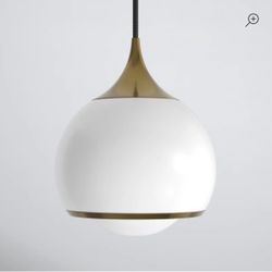 AllModern Kegan Glass Pendant Light