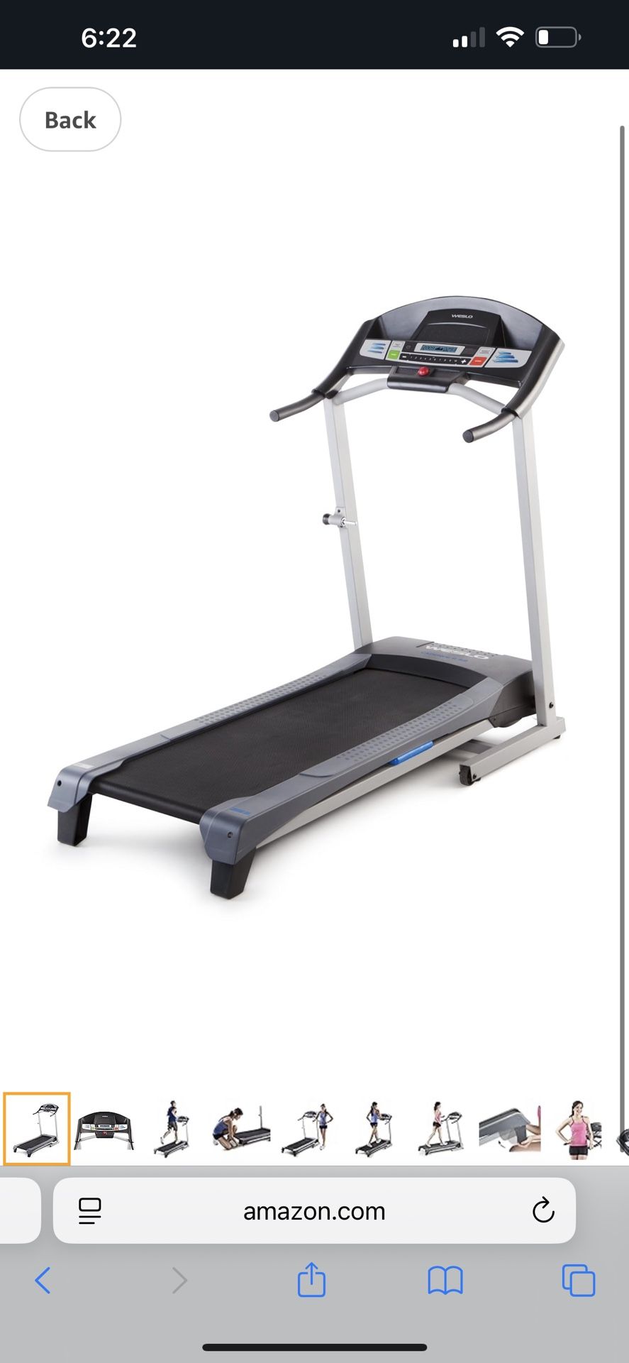 weslo cadence r 5.2 treadmill