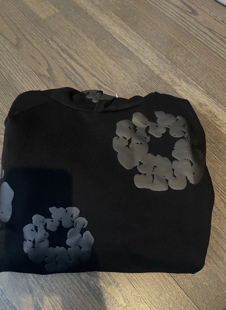 Black Denim Tears Hoodie - Size( M )