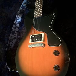 Epiphone Les Paul Junior and amp