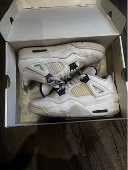 Jordan purple metallic 4s