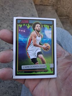 2026 Panini Score A Treat Cade Cunningham #47 Detroit Pistons Green Slime Base - Near Mint/Mint Condition.