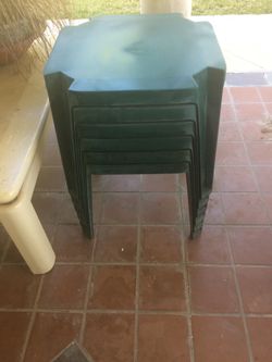 Nice outdoor stools