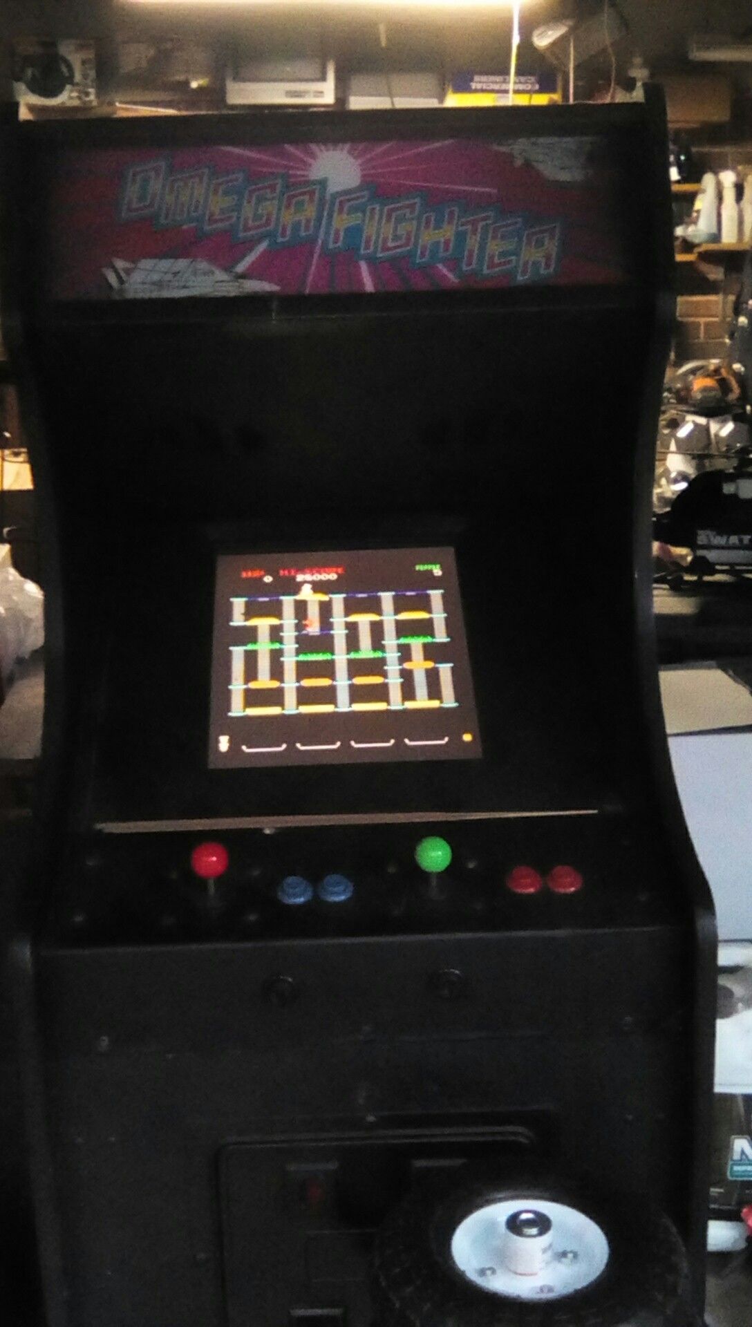 Omega Fighter arcade game