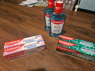 Toothpaste & mouthwash