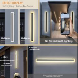 Wall Led Lights Outdoor Modern LED Wall Light, Waterproof
