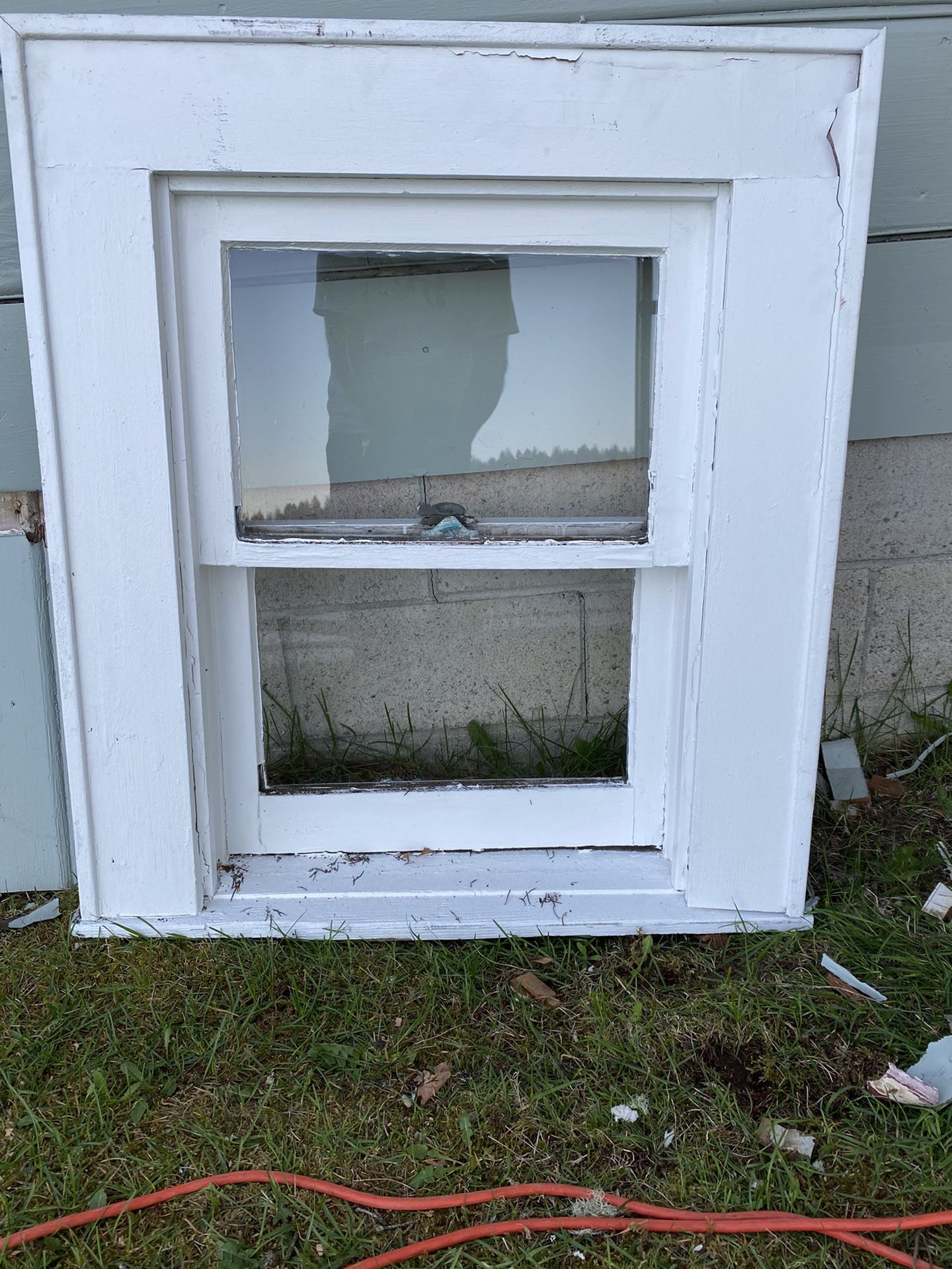 Wooden Frame Old Windows