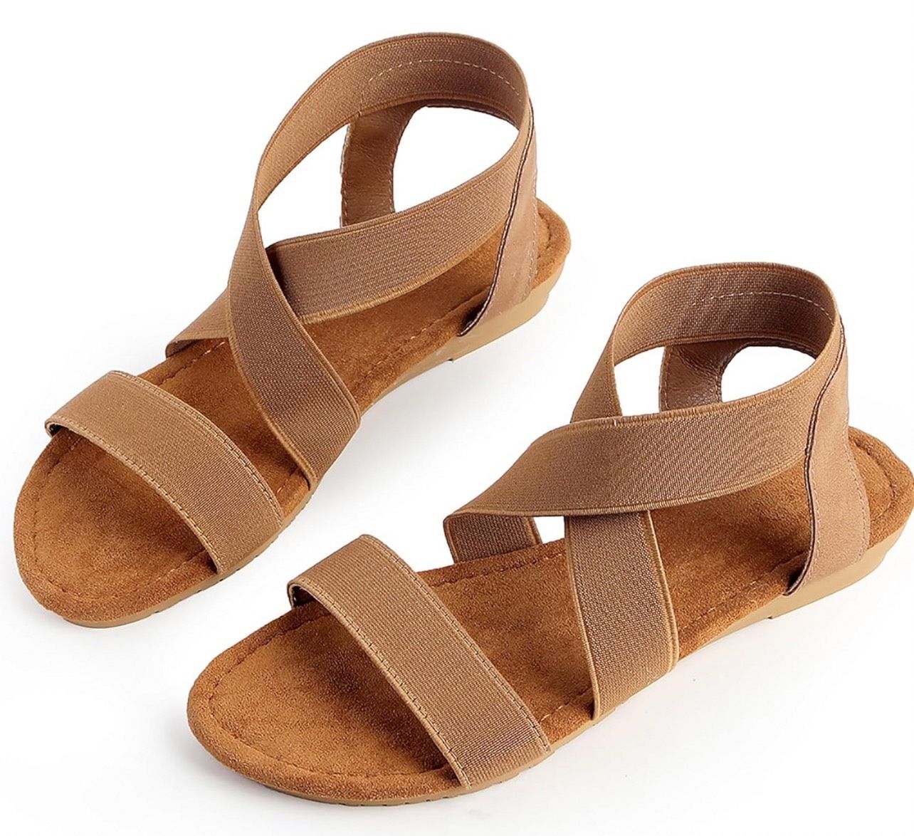 Platform Sandals for Women – Multi-Strap Summer Fisherman Sandals, Flat Goth Sandals for Everyday Wear