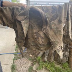 Vintage Camouflage Pants All Wool pants  And Jacket Pendleton