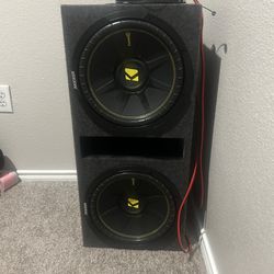 2 12’ Kickers W Diablo Amp 