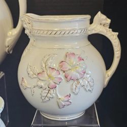 Antique 1890's Haynes Ware Toulon Baltimore Pitcher 