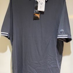 New - Men’s Gray New Balance Polo - Size Large
