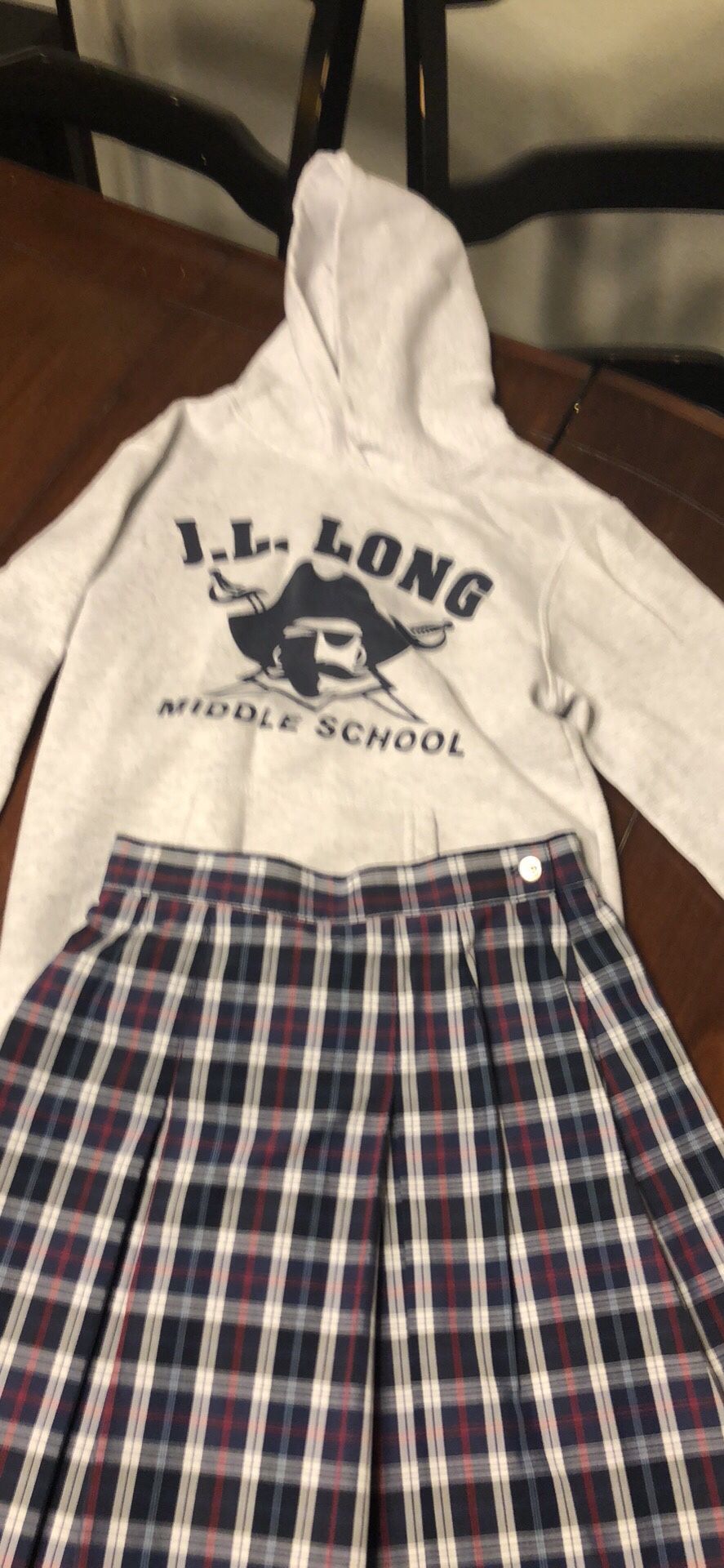 JL Long Middle school uniform