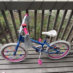 Huffy 20" Sea Star Kids' Bike, Fits Riders 44" - 56", Blue/Pink, Child, Girls