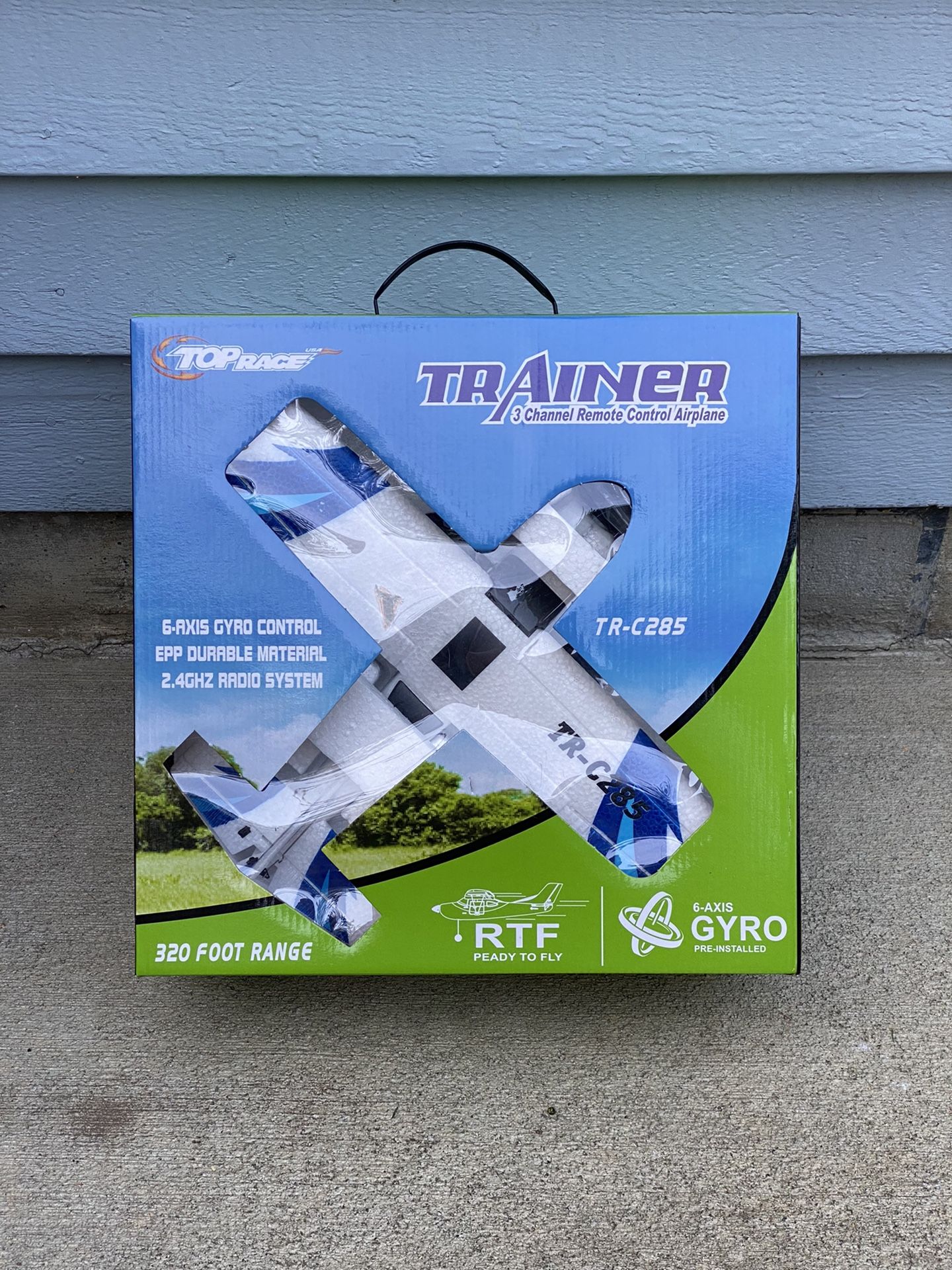 TopRace 3 Channel Remote Control Airplane