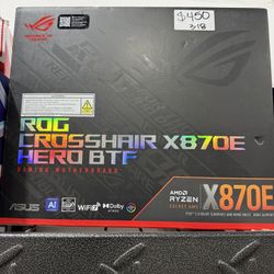 ROG CROSSHAIR X870E HERO BTF Gaming Motherboard