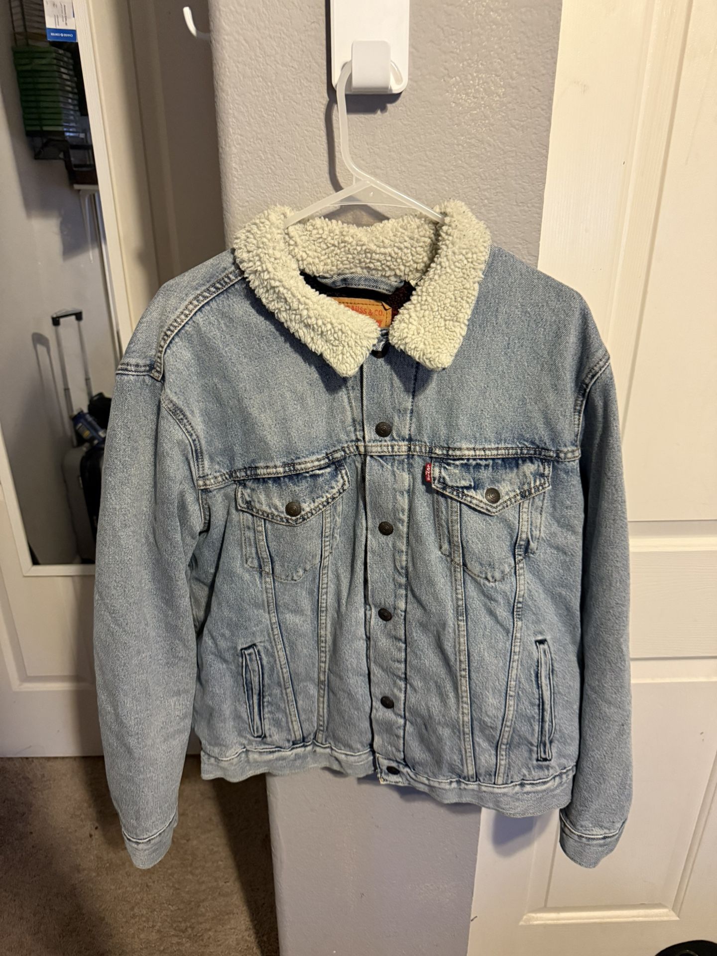 Levi Type III Sherpa Trucker Jean Jacket