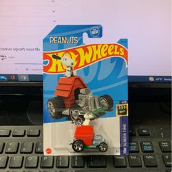 Hotwheels Snoopy